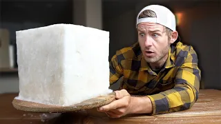 Eating the WORLD'S BIGGEST SUGAR CUBE!