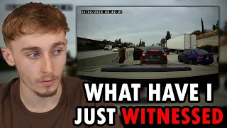 Reacting to 8 Most Disturbing Things Caught on Dashcam Footage