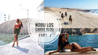 NOBU LOS CABOS VLOG Part2 | EL FARALLON| VICEROY | HORSE BACK RIDING | ATV