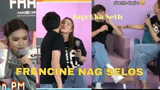 FRANCINE DIAZ NAG SELOS || CUTE NI CHIN MAGSELOS || FRANSETH