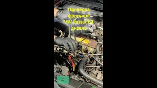 Проверка дизельных механических форсунок Volkswagen Passat B3