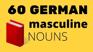 German Masculine Nouns ⭐⭐⭐⭐⭐