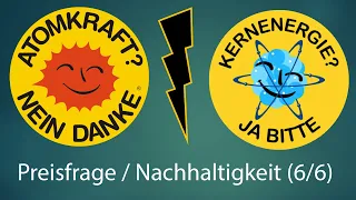 Klimakrise? Kernenergie! - Aber zu teuer und nicht regenerativ... Teil 6/6