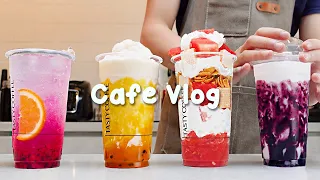 ❤️이 중에 여러분 취향 하나쯤은 있겠지🤭30mins Cafe Vlog/카페브이로그/cafe vlog/asmr/Tasty Coffee#497