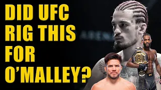 DID UFC SET ALJO UP SO SEAN O'MALLEY FIGHTS HENRY CEJUDO INSTEAD???