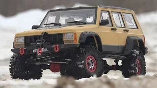 Ставлю КИТАЙСКИЙ кузов на АМЕРИКАНСКУЮ машину (rc car Axial SCX10 2 Jeep Cherokee XJ)