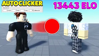 AUTOCLICKER Vs #1 PLAYER In Blade Ball