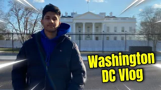 A DAY IN WASHINGTON DC VLOG!  @Hesavage Explore USA WITH ME. #indianvlogger #exploreusa #dc