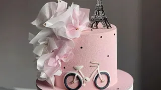 Simple yet elegant looking cake designs for girls 💗