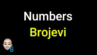 Complete Course Lesson 7 - Numbers ★ Learn Serbian  #serbian #srpski #teacherboko