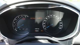 2016 Ford Mondeo 2.0 TDCI 180 hp Powershift  -  0-130 km/h Acceleration