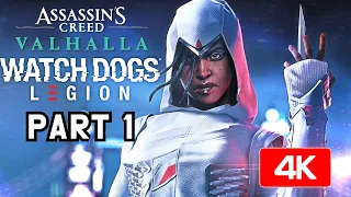 Watch Dogs Legion - Assassin's Creed Crossover | #1. Synchronize (4K 60FPS)