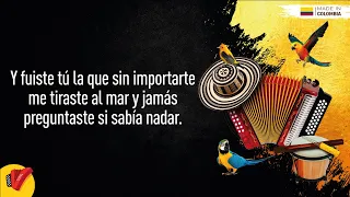 Me Tiraste Al Mar, Los Diablitos, Video Letra - Sentir Vallenato