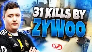 CS:GO ZyWOo - 31 kills on Mirage @ FACEIT