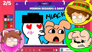 ¿QUE DIBUJO VERGONZOSO es ESTE?😳🎨😂ADIVINA el DIBUJO en GARTIC PHONE con LA PANDILLA