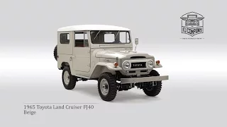 1965 Toyota Land Cruiser FJ40 Beige