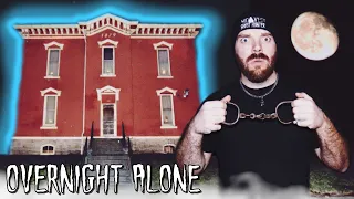 The MOST HAUNTED Jail in Indiana | Ghost Hunting ALONE (Blackford County Jail)