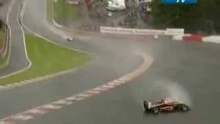 Ricardo Teixeira Crash in Spa