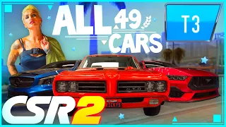 CSR2 | EVERY TIER 3 CAR