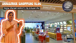 Innisfree Shopping Vlog | Korean Skin Care Shopping | Innisfree Green Tea Serum | Tamil Shopping Tip