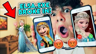 DO NOT FACETIME ELSA.EXE AND ANNA.EXE AT THE SAME TIME!! *THEY GOT SO MAD*