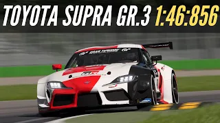 Gran Turismo 7: Daily Race Monza | Toyota Supra Gr. 3 Hotlap [4K]