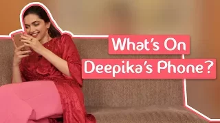 What's On Deepika Padukone's Phone | MissMalini