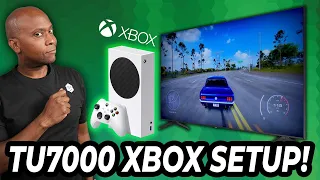 How To Setup A XBOX Series X On A Samsung TU7000 Television