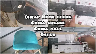 Cheap Home Decor🔌🔌| Crockery & Furniture|China Square, China Mall & Osbro| South African YouTuber