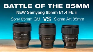 Samyang 85mm f/1.4 FE ii vs Sony 85mm f/1.4 GM & Sigma 85mm f/1.4 Art DG DN