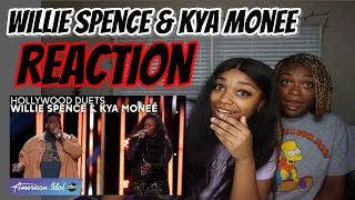 Judges Praise Willie Spence & Kya Moneé Duet Brings Katy Perry Tears - American Idol 2021 REACTION !