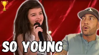 WOW! FIRST REACTION TO | Angelina Jordan (7) - Gloomy Sunday (Norway's Got Talent 2014)