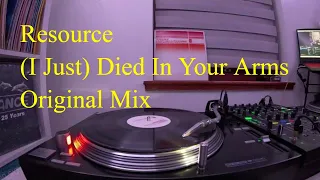 Resource - (I Just) Died In Your Arms (Original Mix)