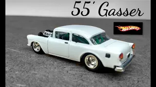 55' Chevy Bel Air Gasser / Hot wheels