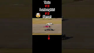 Tesla v Lamborghini v Ferrari 🤯