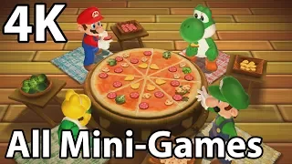 Mario Party 9: All Mini-Games (2 Players, Master Difficulty, 4k Ultra HD)