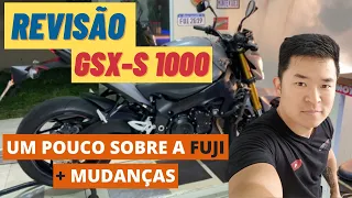 REVISÃO GSX-S 1000 | UM POUCO SOBRE A FUJI GARAGE + MUDANÇAS