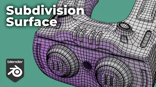 Subdivision surface modeling за 4 минуты Blender