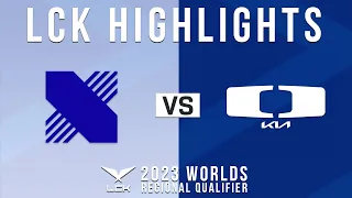 LOSER IS OUT! - DRX vs DK - FULL HIGHLIGHTS - LCK Regional Qualifiers 2023