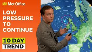 10 Day Trend 26/07/2023 – Low pressure in control - Met Office Weather Forecast