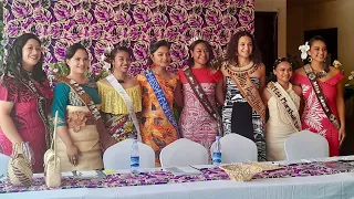 Miss Pacific Islands Pageant Contestants: Order of Appearance & Pre-pageant Interview Topic Draw