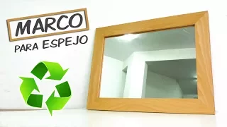 Como Hacer un MARCO de MADERA para Espejo