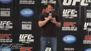 UFC: Chael Sonnen performing "Who are you gonna send?" for Anderson Silva (HD)