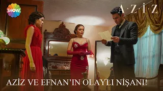 Aziz, Efnan'ı nişanda yalnız bırakıyor! | Aziz 10. Bölüm