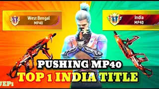 Pushing Top 1 in MP40 | Free Fire Solo Rank Pushing with Tips and Tricks | Ep-2 #@RumonGaming916