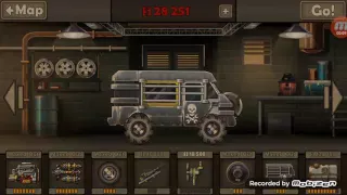 Earn to Die 2 - Day 100 - 3rd Car almost full upgraded