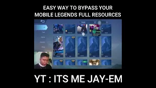 HOW TO FAST DOWNLOAD MOBILE LEGENDS FULL RESOURCES BYPASS DOWNLOADING RESOURCES MOBILE LEGENDS PATCH