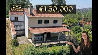 Pretty Stone Built House for sale in Portugal with Fantastic Views and Beautiful Gardens