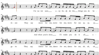 TONES AND I - "DANCE MONKEY", Bb-Instrument Sheet Music