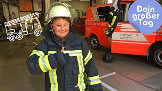 Klettern, löschen, Leben retten - Florian bei der Feuerwehr | Dein großer Tag | SWR Plus